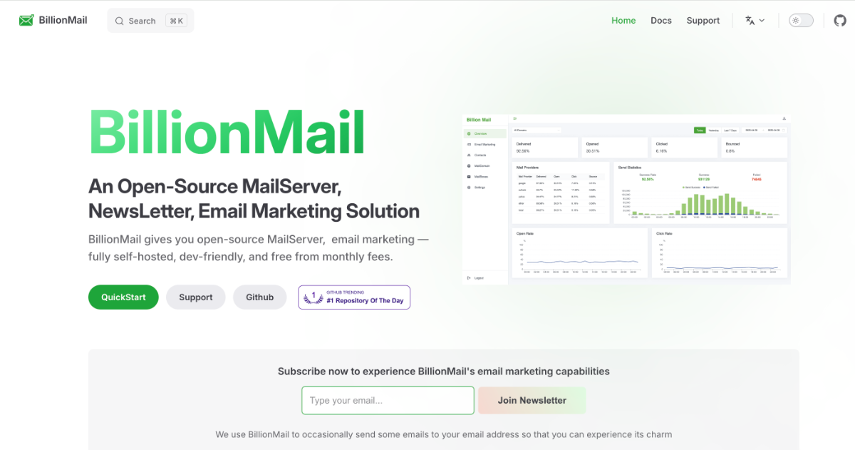 BillionMail 