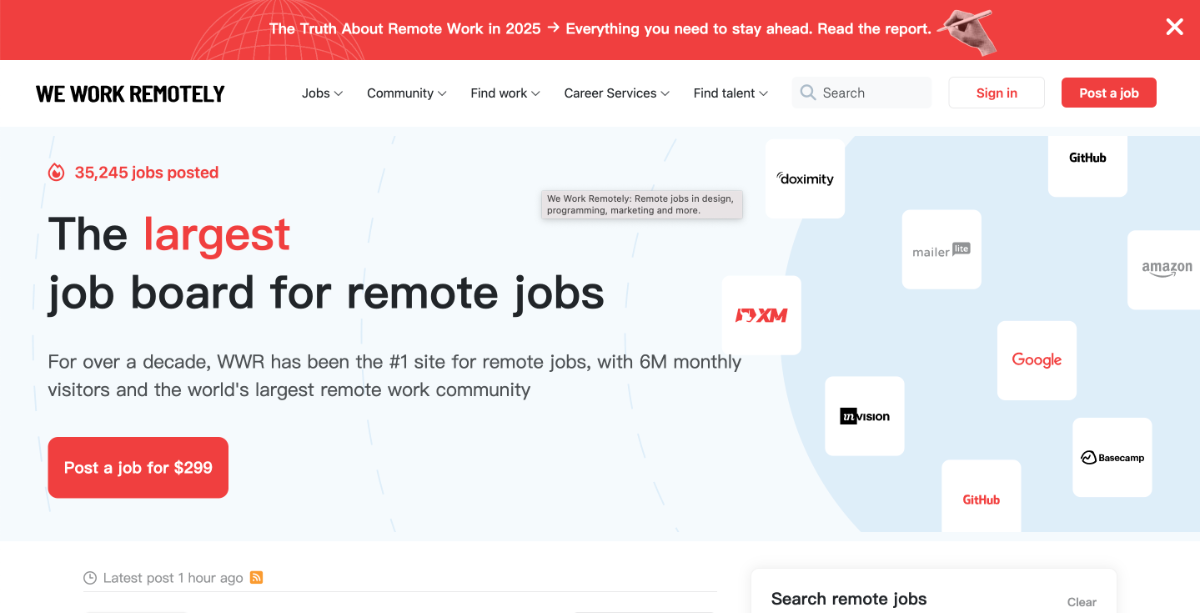 We Work Remotely